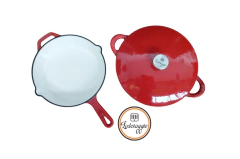 Set Rojo 26 Olla + sarten de hierro - comprar online