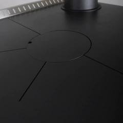 Cocina a Leña Bosca Ares 70 Charcoal - Loderaggio