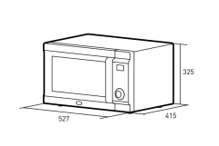 Imagen de Horno Microondas AIR FRYER 4 EN 1