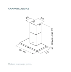 Campana alerce 57 - tienda online