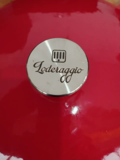 Set de hierro esmaltado 3M ROJO - Loderaggio