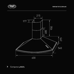 Campana de Pared Lanín de TST - Loderaggio