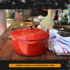 Olla de Hierro Esmaltada Grande 6 lts - comprar online