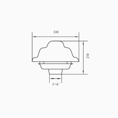 Extractor de Aire TST S300 Plástico - comprar online