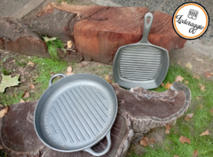 PAELLERA BIFERA tipo grill con 2 asas - Loderaggio