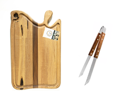 Tabla Artesanal de Madera Recuperada 30x50 - comprar online