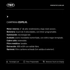 Campana de Pared Espejo de TST - tienda online