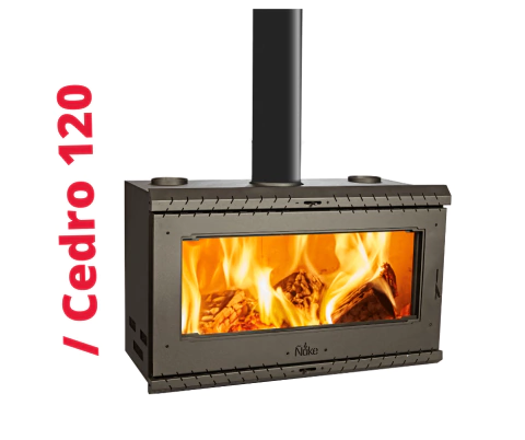 Estufa a Leña Insertable Ñuke Cedro 120