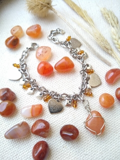 pulsera gestacion cornalina