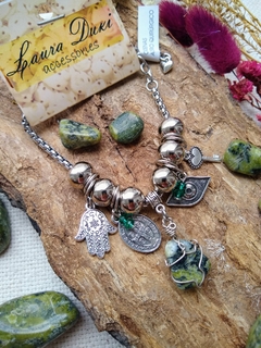 pulsera serenidad jadeita verde