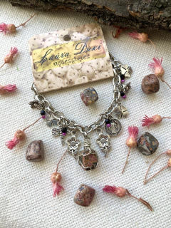 pulsera fuerza emocional jaspe leopardo
