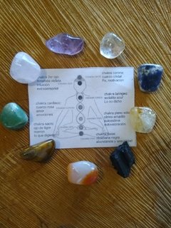 Piedritas para alinear chakras