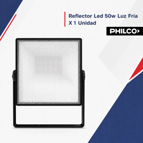 Reflector Led 50w Luz Fria RL50CDLNT Philco