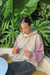 Buzo Allen handmade / Beige & Wine - tienda online