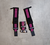 WRIST WRAPS MUÑEQUERA (FUSCIA CON NEGRO)