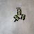 WRIST WRAPS MUÑEQUERA (VERDE NEON CON NEGRO) - comprar online