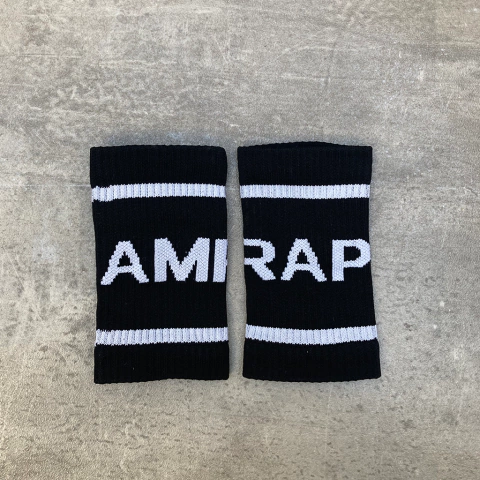 WRIST BANDS LARGE BLACK