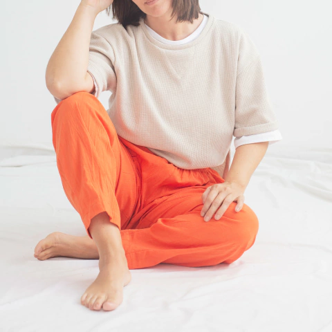 PANTALÓN CHI MANDARINA - comprar online