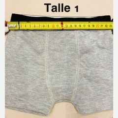 BOXER DE CHICOS, PERSONALIZADOS PACK X 3 - tienda online