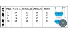 MALLA ENTERIZA en internet