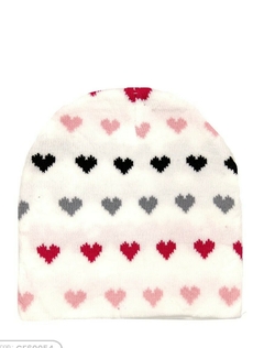GORRO CORAZON DE NIÑA