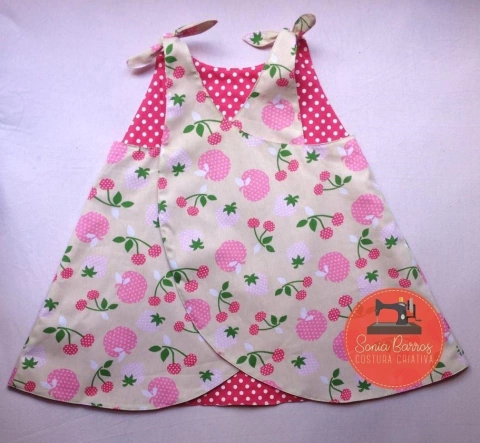 Molde Vestido Avental