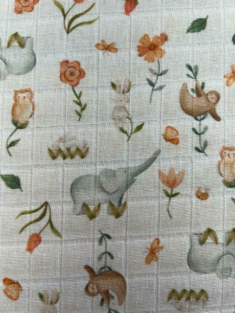 FRALDA ELEFANTE JARDIM- 50cm