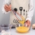 Batidor de Mano Silicona 26cm Mango Acero Inox - Tienda Geko
