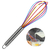 Imagen de Batidor de Mano Silicona 26cm Mango Acero Inox