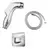 OUTLET LEER DESCRIPCION Bidet De Mano Corte P/ Duchas Inodoro Duchador Allflex