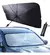 OUTLET LEER DESCRIPCION Cortina Parasol Rayos Uv Metalizada Plegable Auto Parabrisas - comprar online