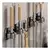 Soporte Doble Escoba con Gancho Acero Inoxidable - comprar online