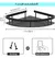 OUTLET LEER DESCRIPCION Organizador Estante Esquinero Negro Autoadhesivo Baño - comprar online