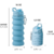 Botella de silicona plegable portátil 500ml - Tienda Geko