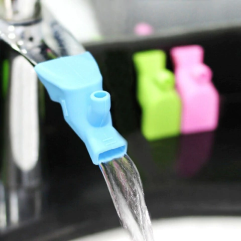 Accesorio de Doble Via para Canilla Silicona