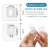 Encastre Adhesivo Resistente x4 Unidades - comprar online