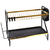 Secaplatos de Lujo Acero Negro y Dorado Vajilla 53x36x25cm - Tienda Geko