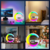 Lámpara De Mesa Rgb Parlante Bluetooh Cargador Inalámbrico - tienda online