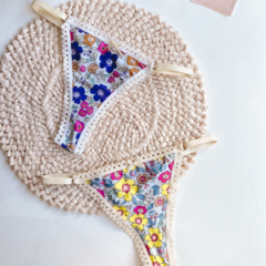 REGULABLE PINKY FLOWER PACK X2