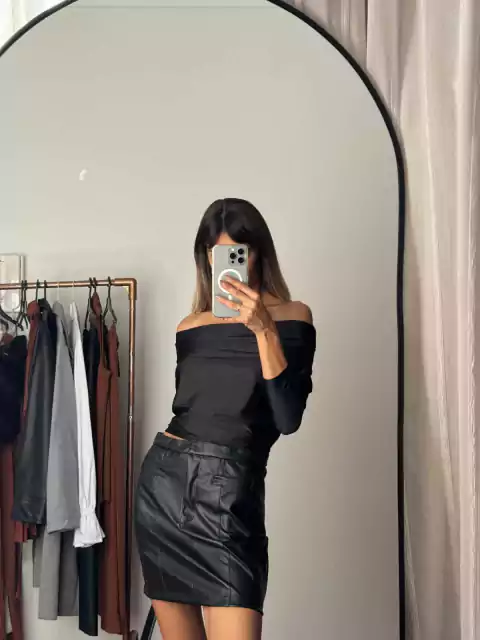 Top OFF SHOULDERS TRICOT