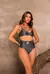 BIQUINI MEIA TAÇA HOT PANT COM CINTO NAVY - MYKAELLA FÓRNEAS STORE