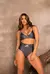 BIQUINI MEIA TAÇA HOT PANT COM CINTO NAVY - comprar online