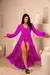 SAIDA LONGA RODADA ROXO - comprar online