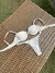 BIQUINI MEIA TAÇA CAPRI CALCINHA FIO DUPLO OFF WHITE - MYKAELLA FÓRNEAS STORE