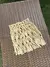 SAIA MACRAME AMARELO