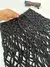 SAIA MACRAME PRETO - comprar online