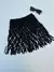 SAIA MACRAME PRETO - loja online