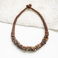 Collar hilo/piedra - La Casa del Artesano MDQ