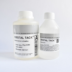 Resina epóxi cristal 750 grs
