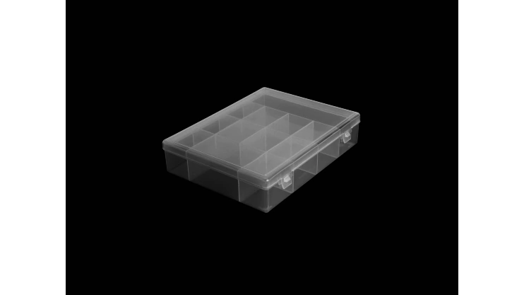 Caja divisora grande con 12 compartimentos